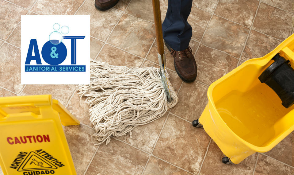 Missouri City TX office being mopped