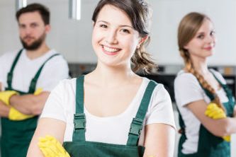 Houston cleaning company team