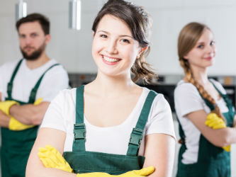 Houston Cleaning Company A & T Houston cleaning company team