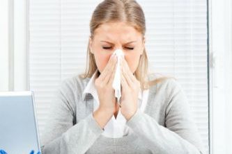 Poor housekeeping leads to this lady working to have allergies